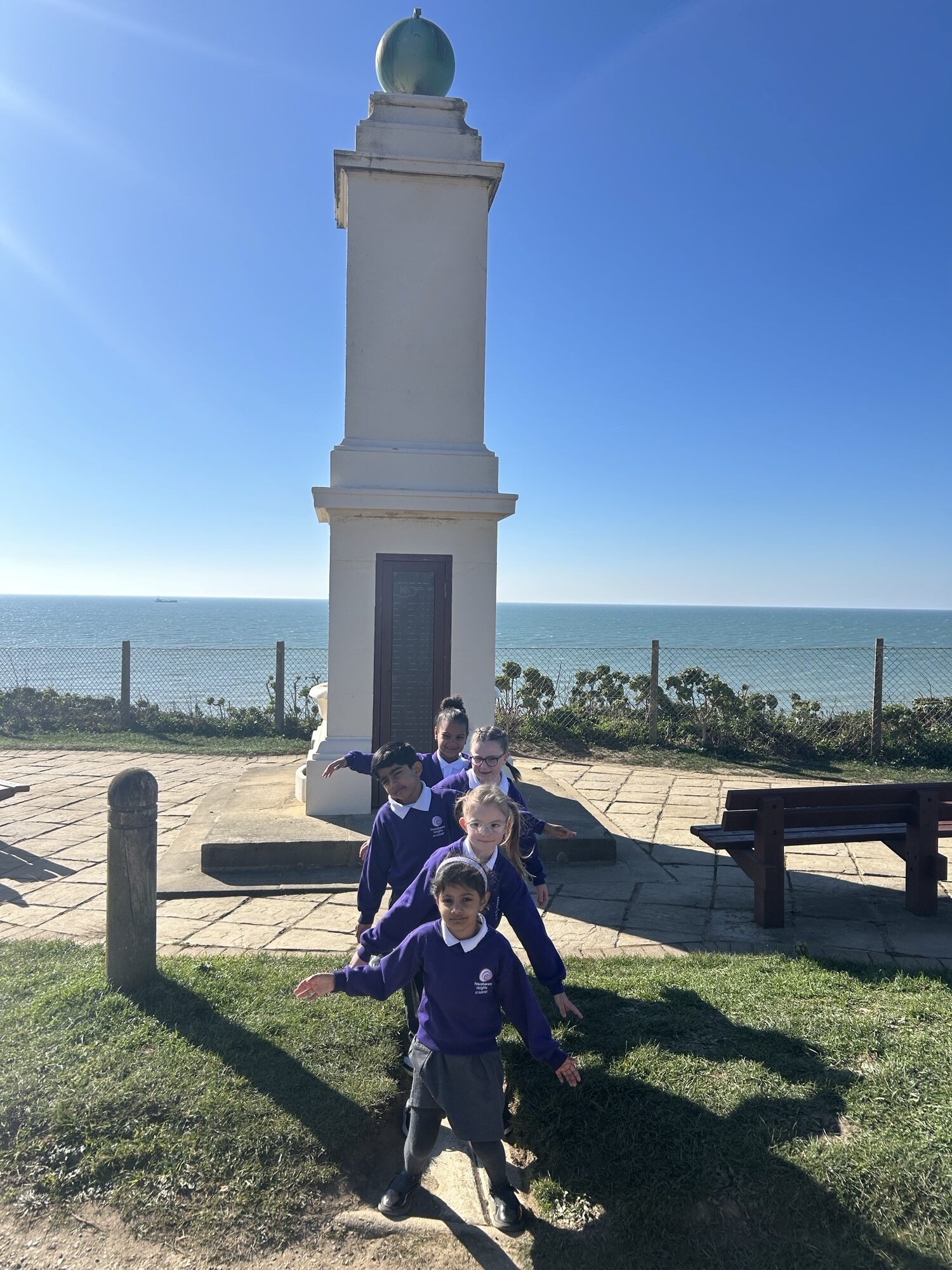 Peacehaven Heights Academy on the Meridian Line