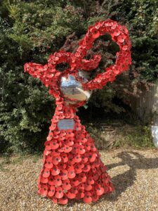 Poppy Sculpture