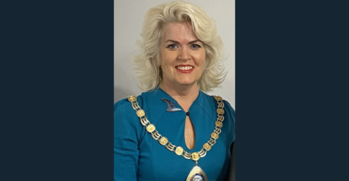 Photo of Town Mayor of Peacehaven Cllr. Aimee Harman