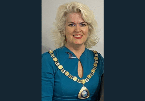 Photo of Town Mayor of Peacehaven Cllr. Aimee Harman