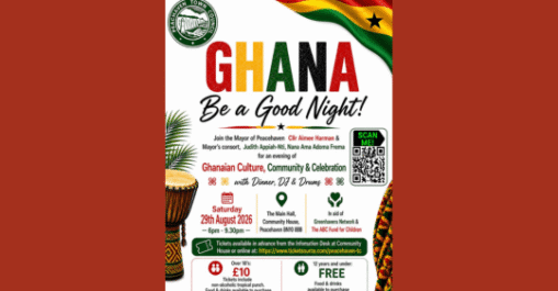 Ghana Night Poster with details